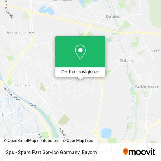 Sps - Spare Part Service Germany Karte