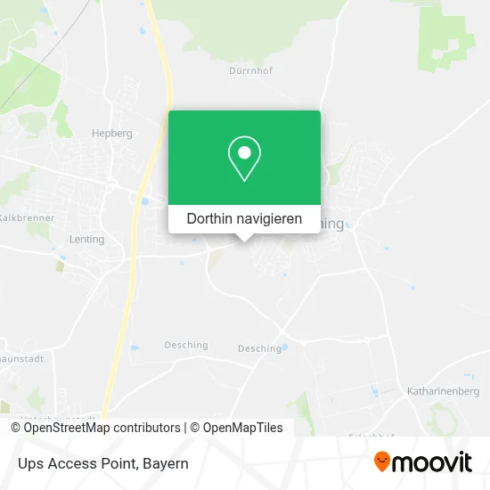 Ups Access Point Karte