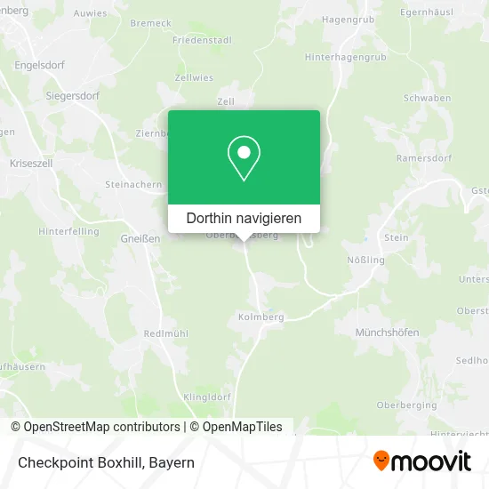 Checkpoint Boxhill Karte