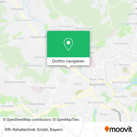 Rfh Rehatechnik Gmbh Karte
