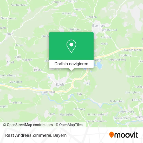 Rast Andreas Zimmerei Karte