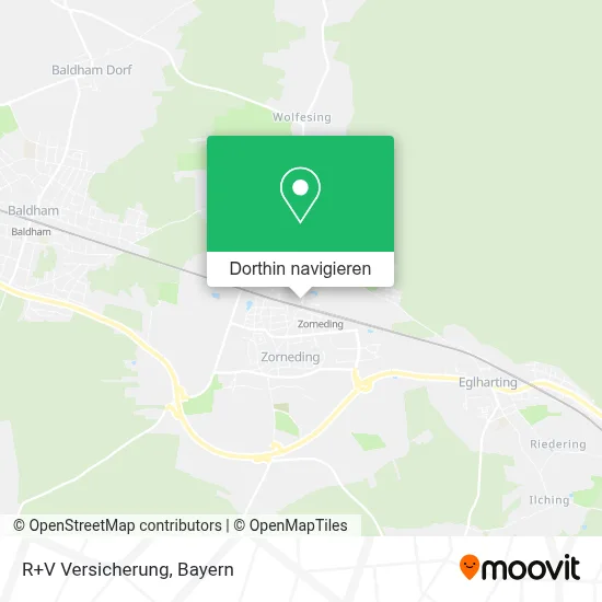R+V Versicherung Karte