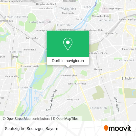 Sechzig Im Sechzger Karte