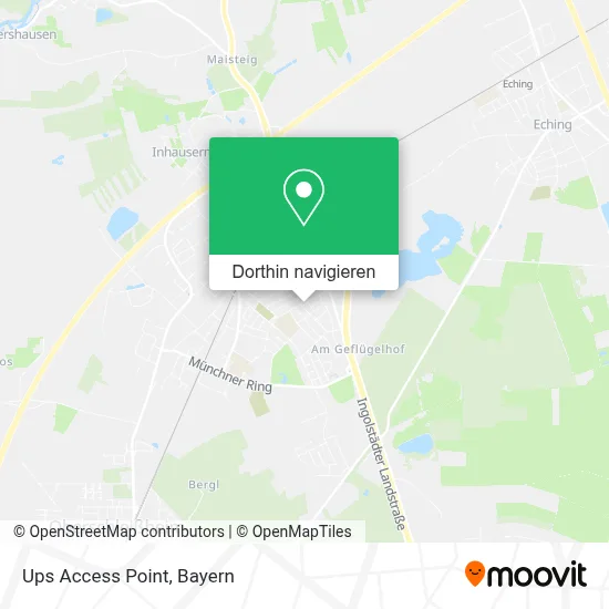 Ups Access Point Karte