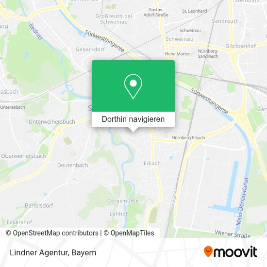 Lindner Agentur Karte