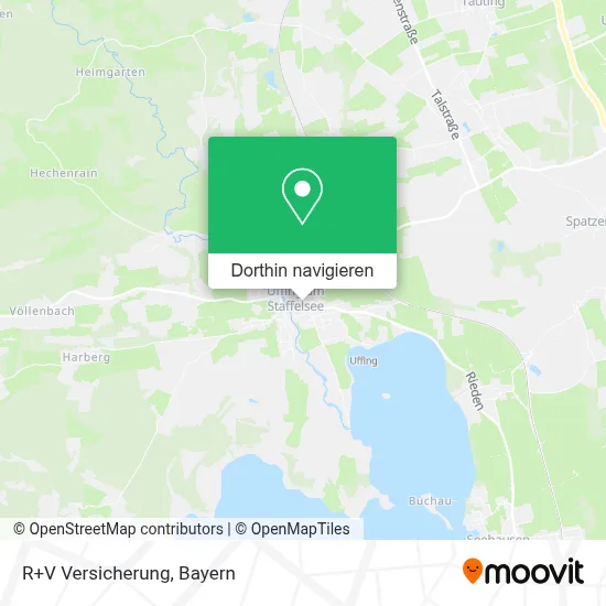 R+V Versicherung Karte