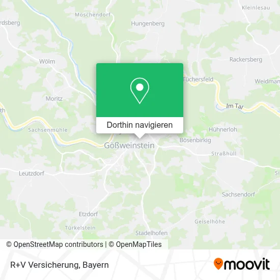 R+V Versicherung Karte
