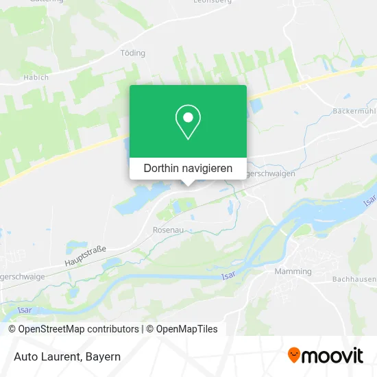 Auto Laurent Karte