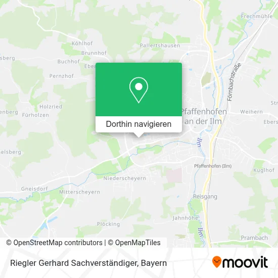Riegler Gerhard Sachverständiger Karte