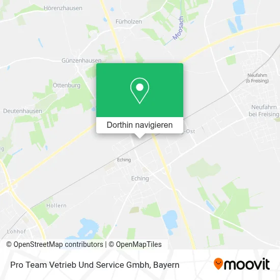 Pro Team Vetrieb Und Service Gmbh Karte