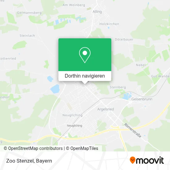 Zoo Stenzel Karte