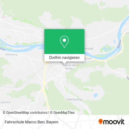 Fahrschule Marco Berr Karte