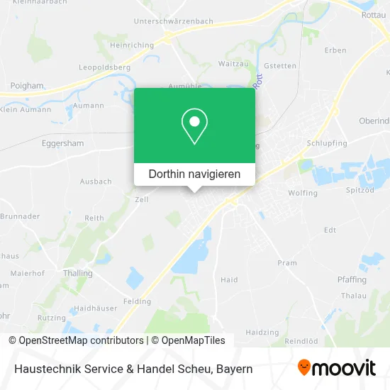 Haustechnik Service & Handel Scheu Karte