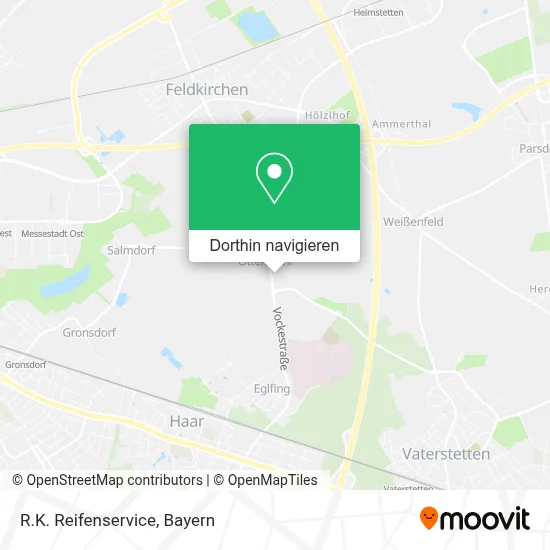 R.K. Reifenservice Karte