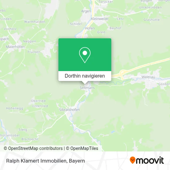 Ralph Klamert Immobilien Karte