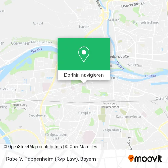 Rabe V. Pappenheim (Rvp-Law) Karte