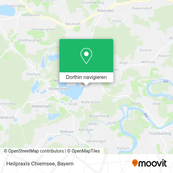 Heilpraxis Chiemsee Karte