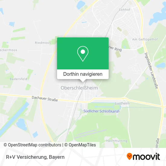 R+V Versicherung Karte