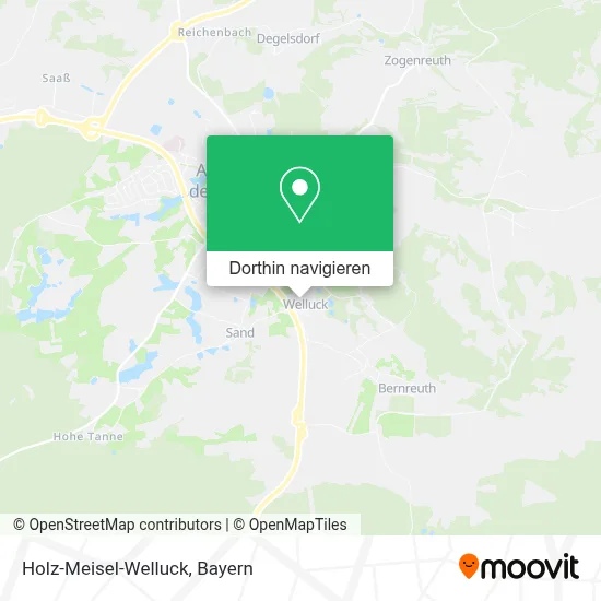 Holz-Meisel-Welluck Karte