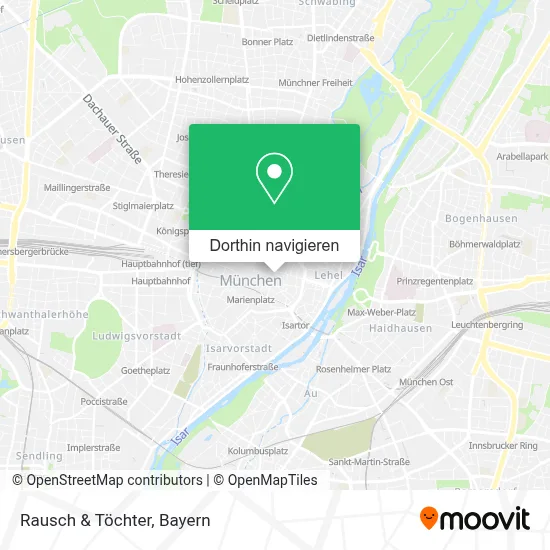 Rausch & Töchter Karte