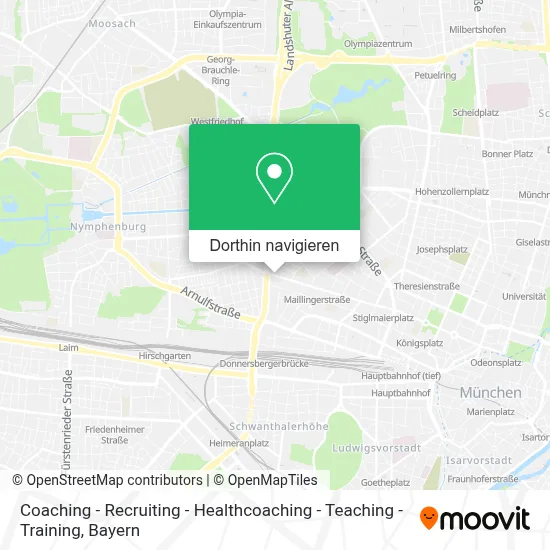 Coaching - Recruiting - Healthcoaching - Teaching - Training Karte