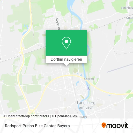 Radsport Preiss Bike Center Karte