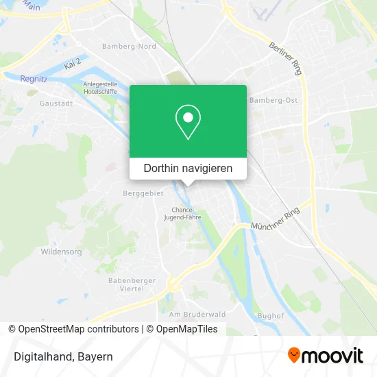 Digitalhand Karte