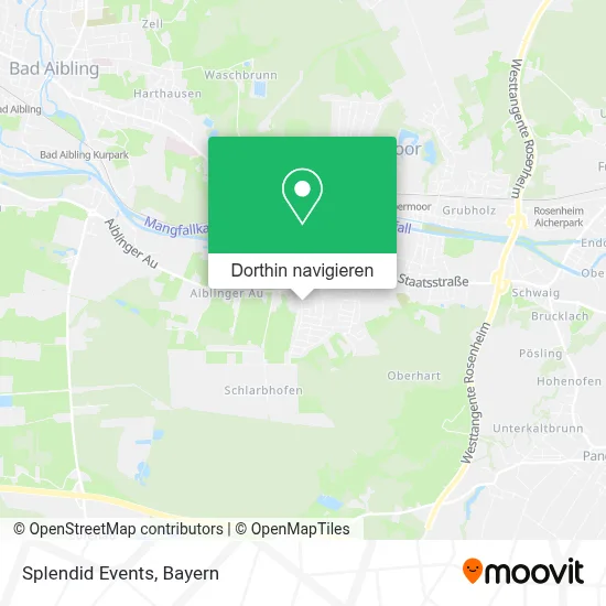 Splendid Events Karte