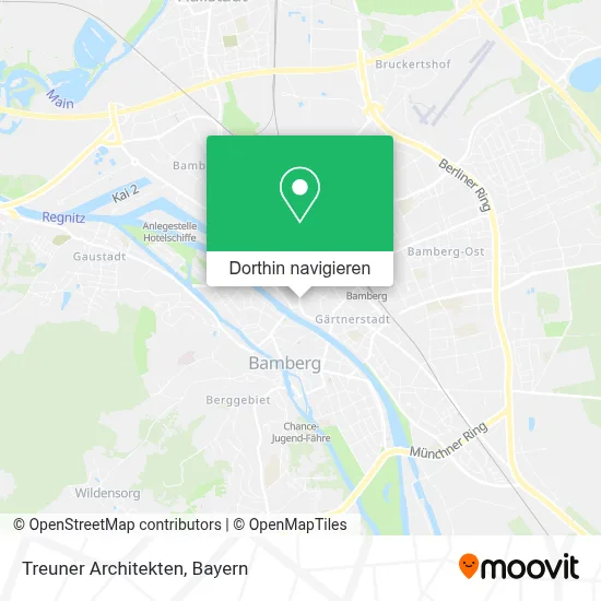 Treuner Architekten Karte