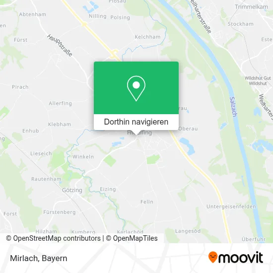 Mirlach Karte