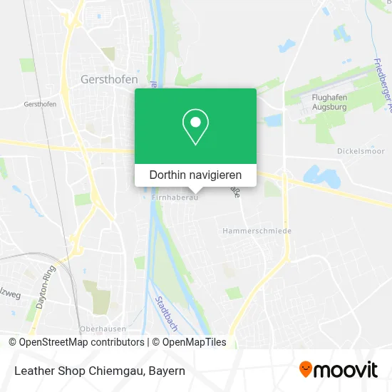 Leather Shop Chiemgau Karte