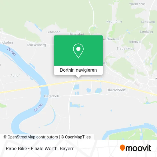 Rabe Bike - Filiale Wörth Karte