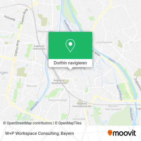 W+P Workspace Consulting Karte