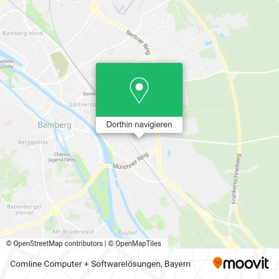 Comline Computer + Softwarelösungen Karte
