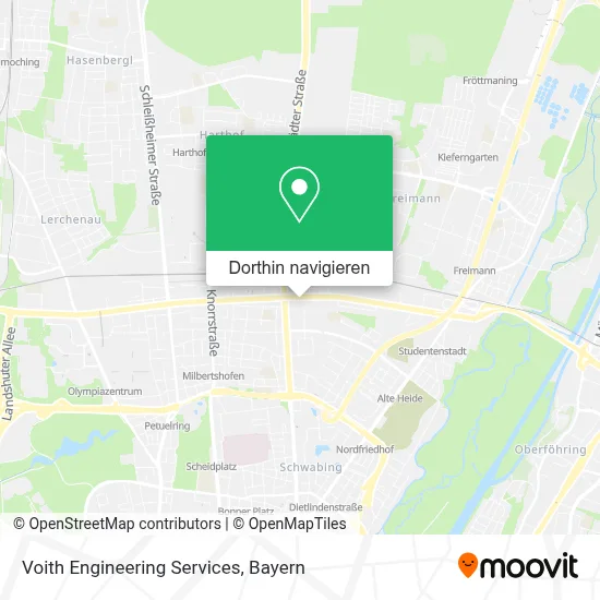 Voith Engineering Services Karte