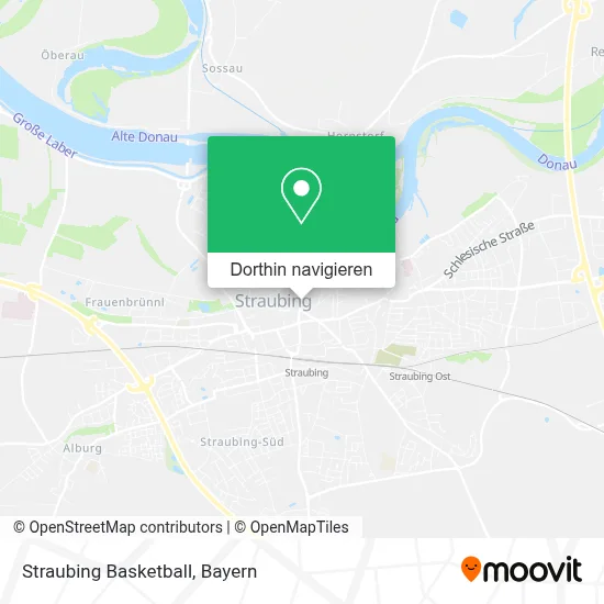 Straubing Basketball Karte