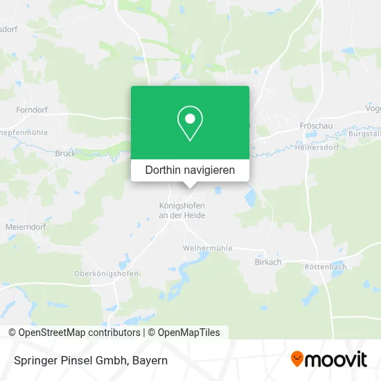 Springer Pinsel Gmbh Karte