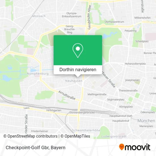 Checkpoint-Golf Gbr Karte