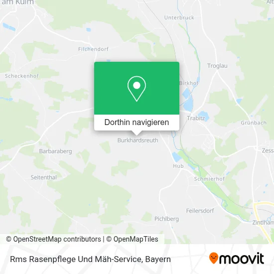 Rms Rasenpflege Und Mäh-Service Karte