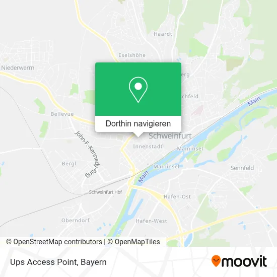 Ups Access Point Karte