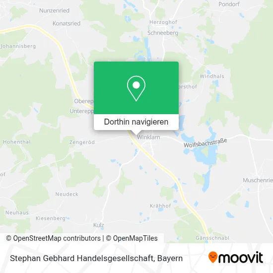 Stephan Gebhard Handelsgesellschaft Karte