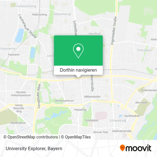 University Explorer Karte