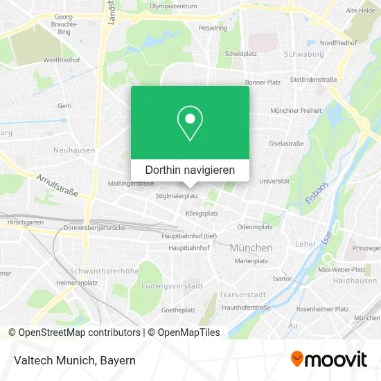 Valtech Munich Karte