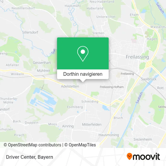 Driver Center Karte