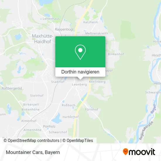 Mountainer Cars Karte