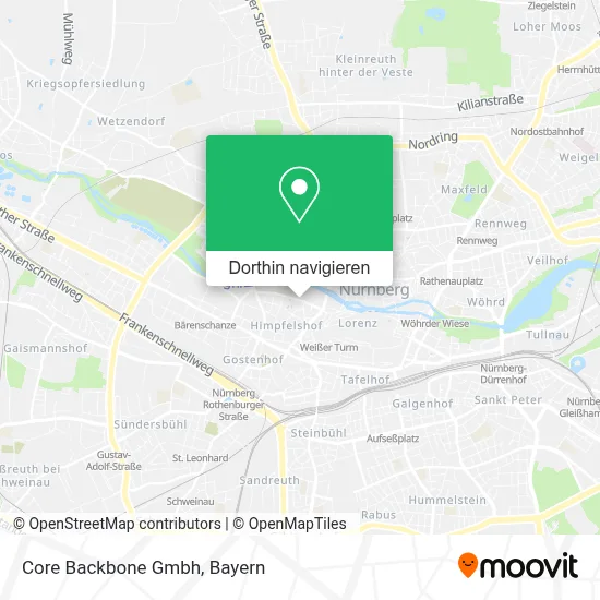 Core Backbone Gmbh Karte