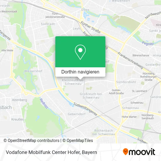Vodafone Mobilfunk Center Hofer Karte