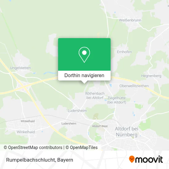 Rumpelbachschlucht Karte