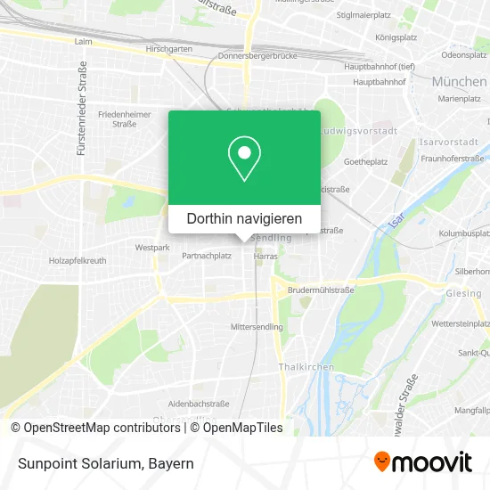 Sunpoint Solarium Karte