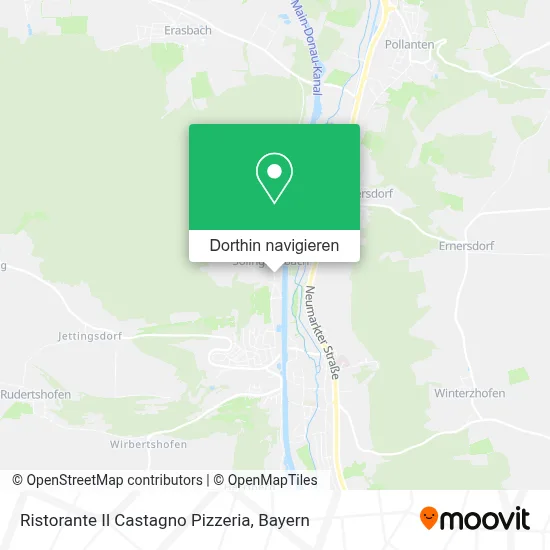 Ristorante Il Castagno Pizzeria Karte